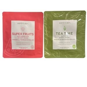Super Fruits and Tea Time Sheet Mask Duo